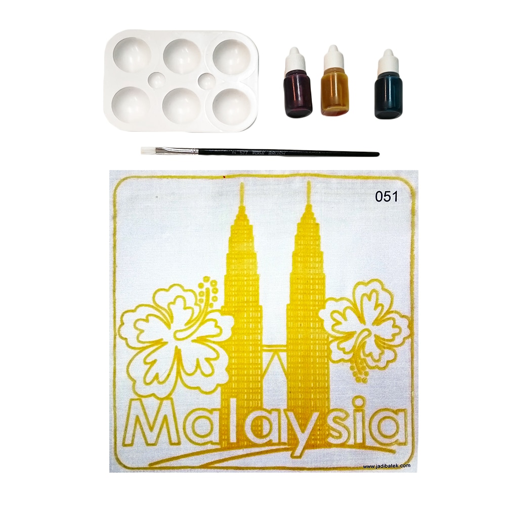 Batik DIY painting kit | Twin Tower | SD215-051